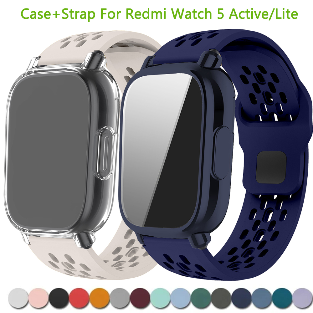 Silicone Sport Band - ケース + シリコンストラップ Xiaomi Redmi Watch