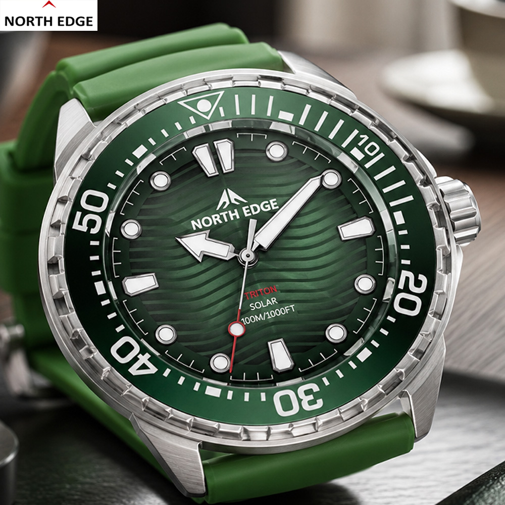 Altimeter Compass Watch - NORTH EDGE TRITON メンズ ミリタリースポーツウォッチ デジタル