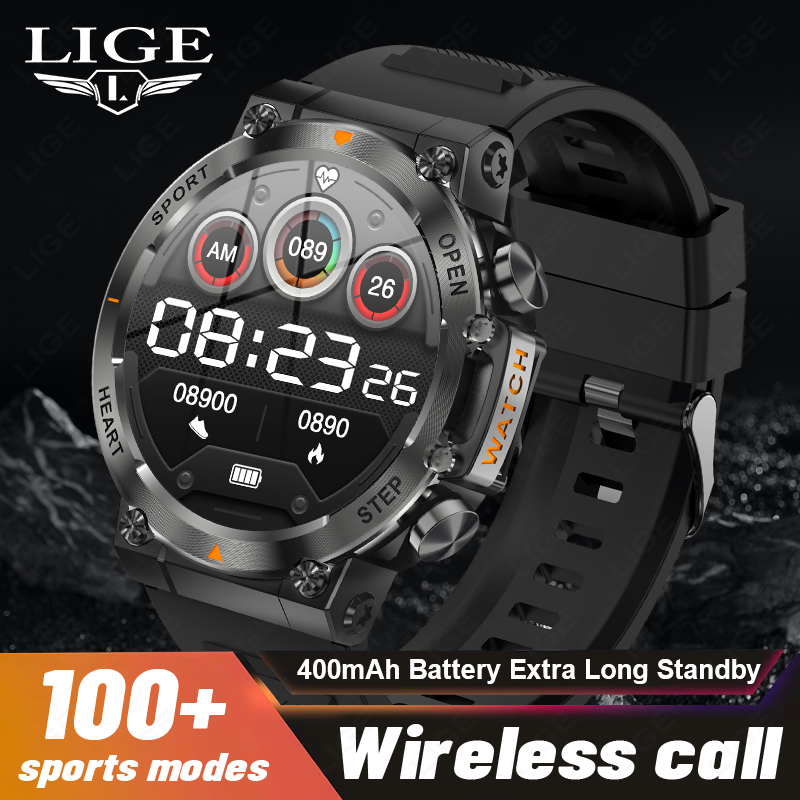 Smartwatch Watches For Sale - LIGE 2026スマートウォッチ 心拍数 睡眠モニター Bluetooth通話 クリアランスセール