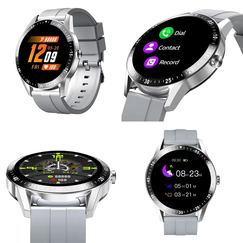 Smartwatch Watches Smart - 電話機能と天気予報機能付きフィットネストラッカー IP67防水 睡眠モニタリング機能付きスマートウォッチ