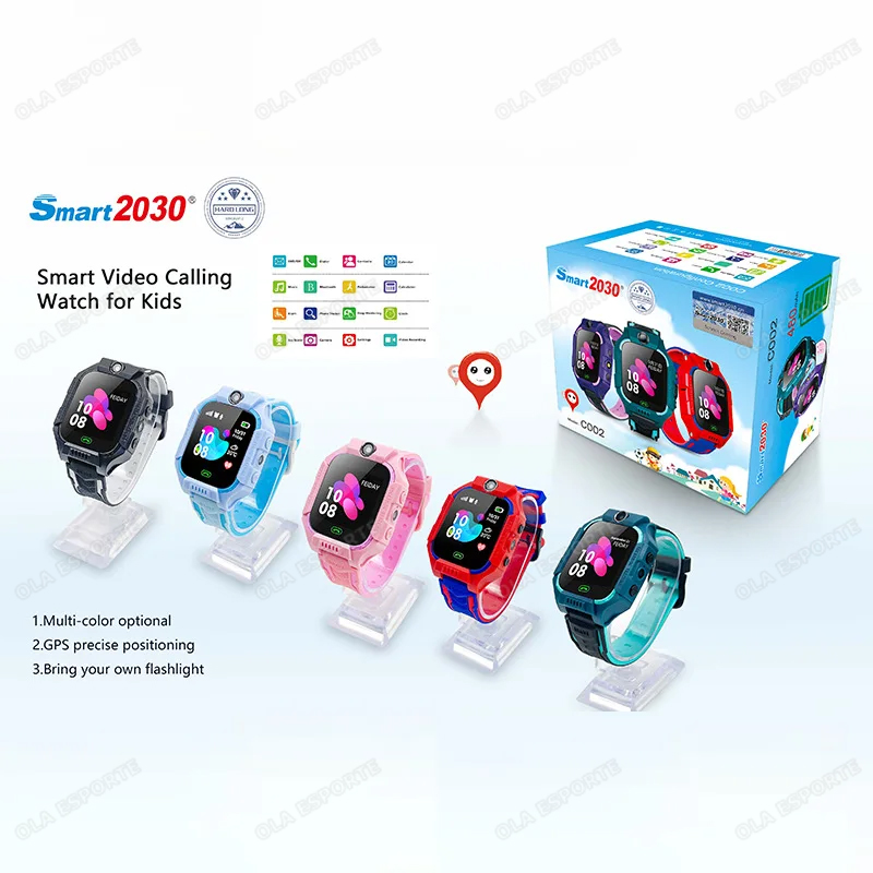 Smartwatch Watches For 12 Year Old Boy - ニューキッズスマートウォッチ2026 SOS GPS追跡 SIMカード スマートウォッチフォン カメラ