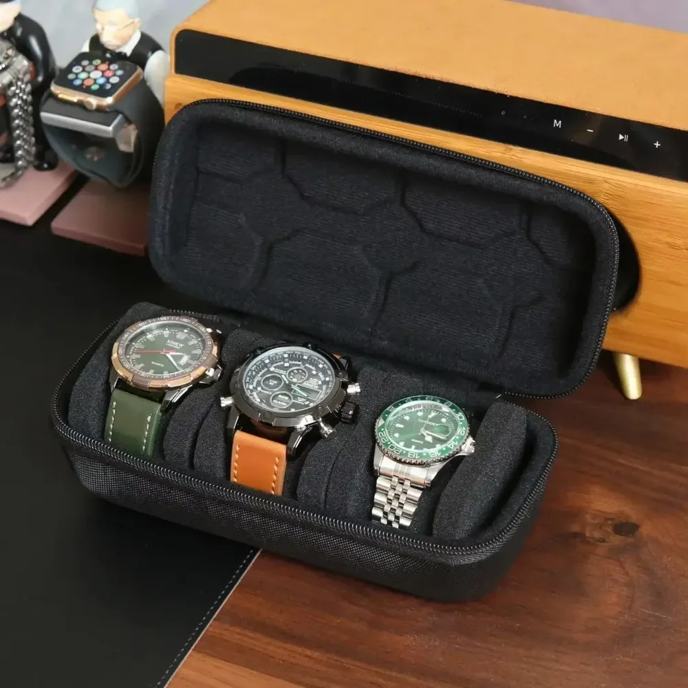 Tag Watches Smartwatch - 男性または女性用ウォッチボックスオーガナイザー ウォッチトラベルケース ポータブルストレージ ウォッチディスプレイホルダー 腕時計とスマートウォッチ用