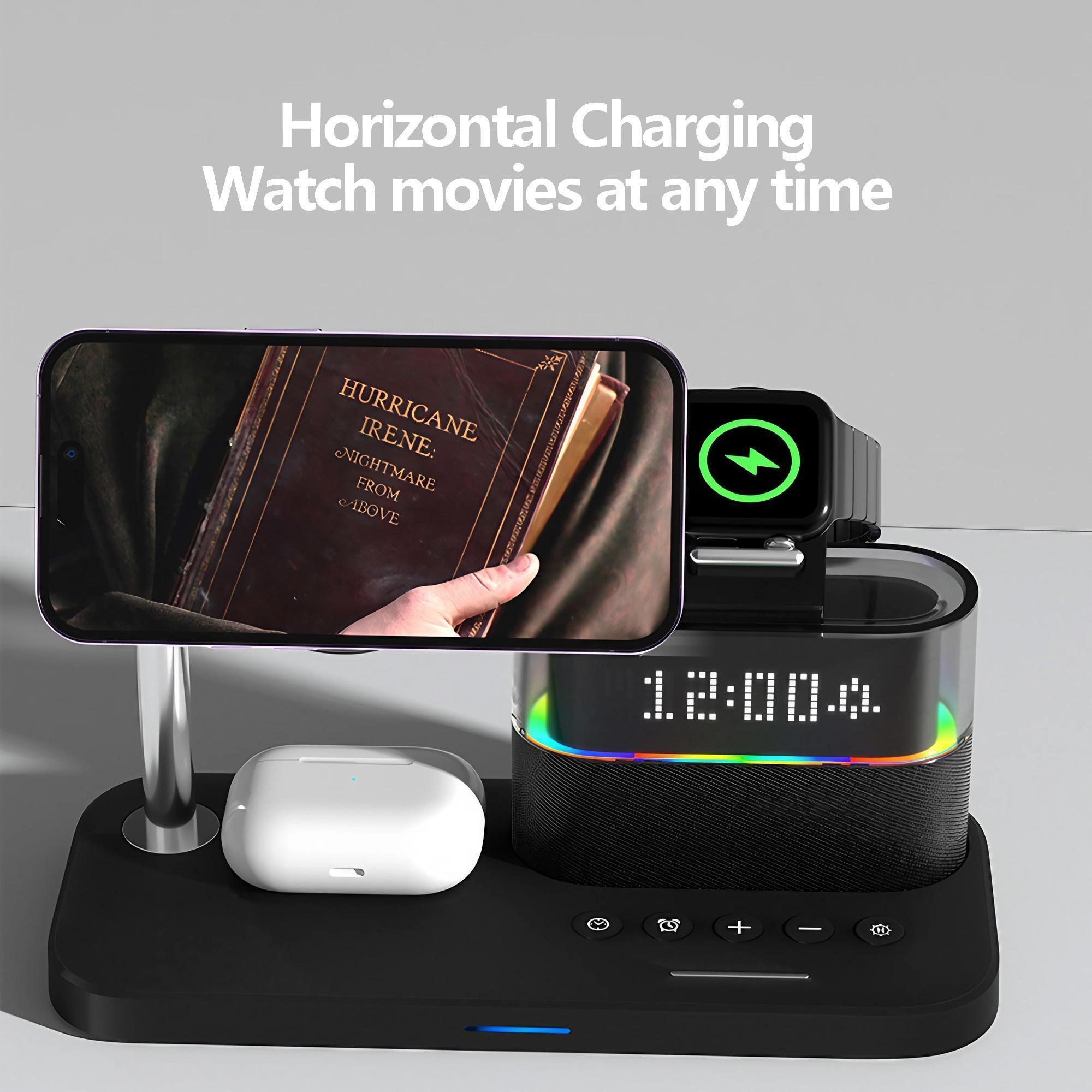 磁気ワイヤレス充電ステーション（iPhoneシリーズ12、1 - Smartwatch Phone Watches のレビューと価格
