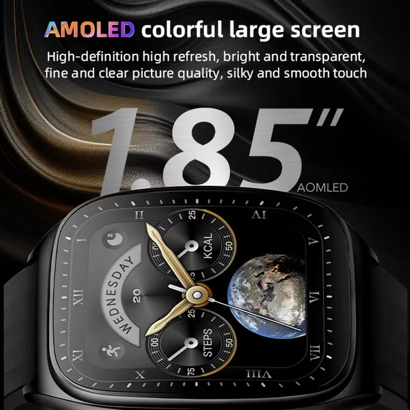 2025年ファッションメンズスマートウォッチメーカー1.85 - Smartwatch Watches Smart のレビューと価格