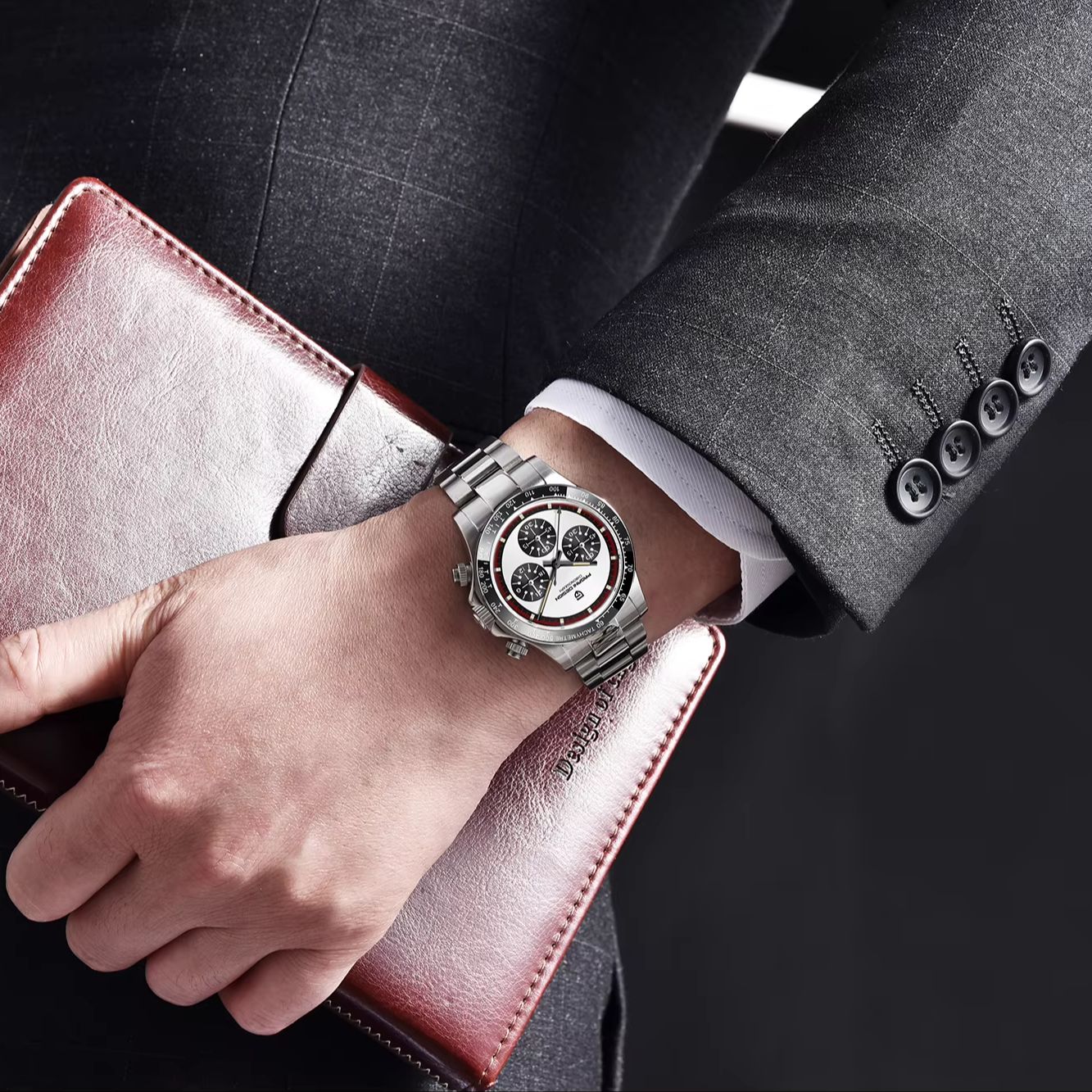 パガーニデザイン男性高級ファッションクォーツ時計パンダダイヤ - Smartwatch Luxury Watches For Men のレビューと価格