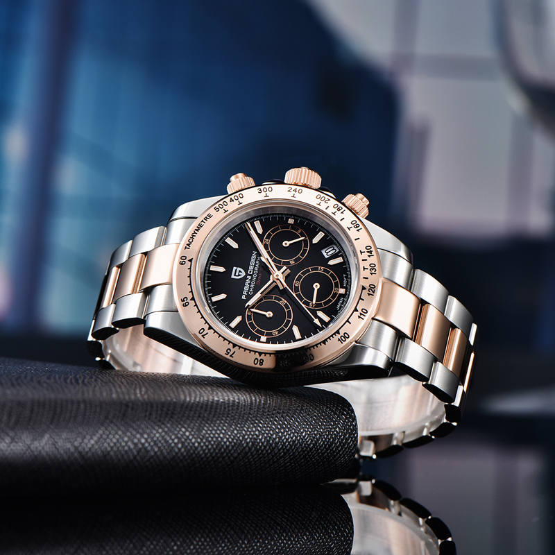 パガーニデザイン 新しいメンズ腕時計 高級ゴールド メンズク - Smartwatch Luxury Watches For Men のレビューと価格