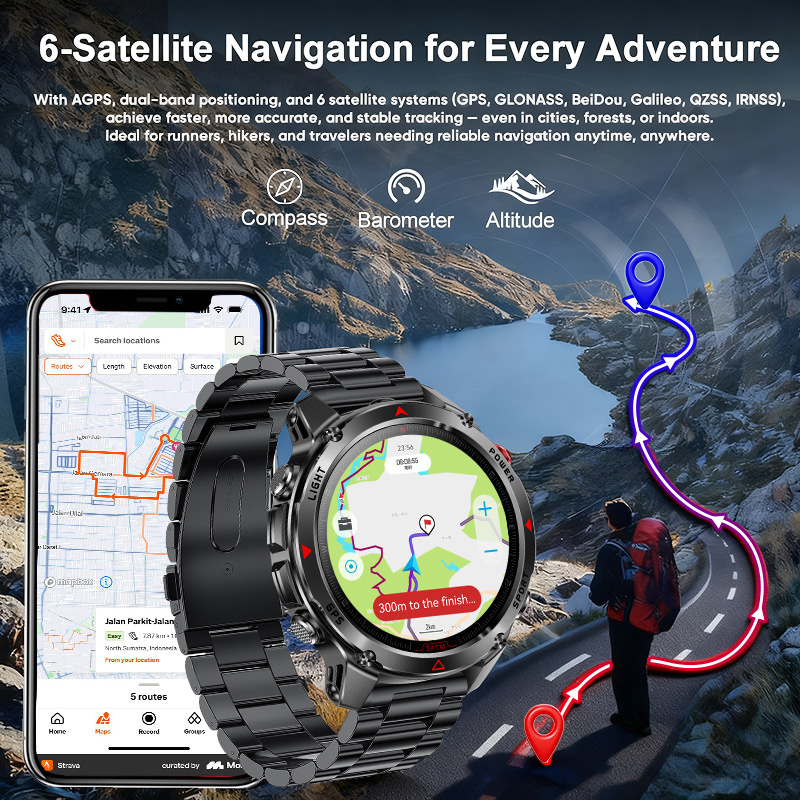 2026 新しいフォアランナー 570 GPS スマートウォ - Altimeter Compass Watch のレビューと価格