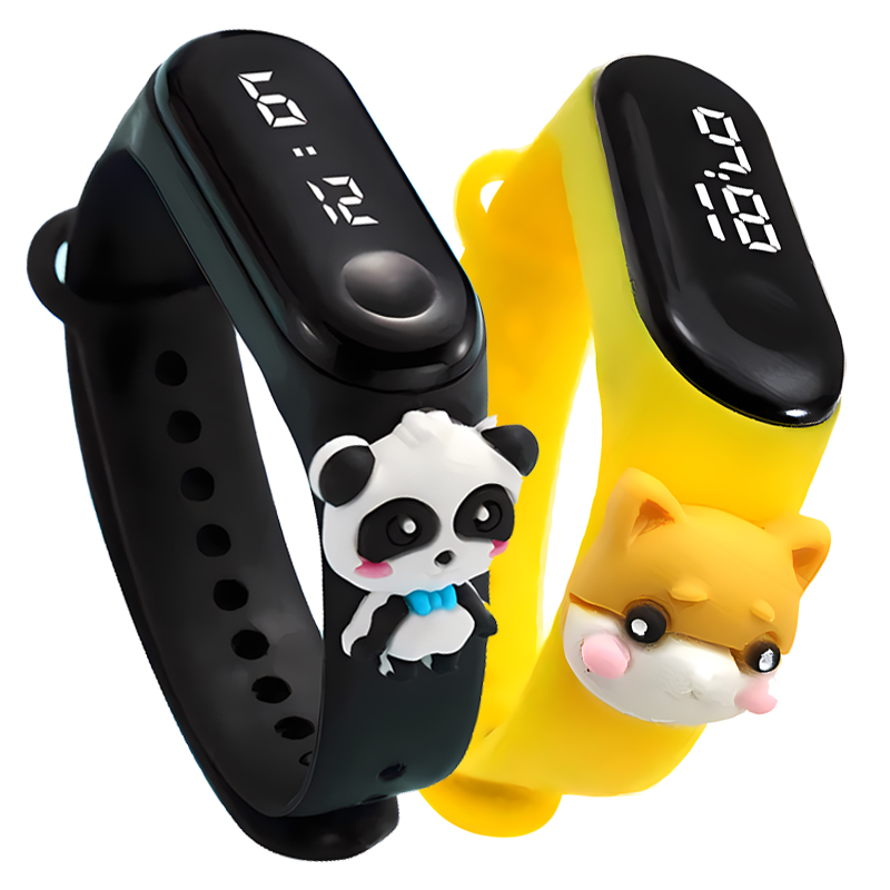 多色スマートウォッチ 子供用 男の子 女の子 ファッション  - Smartwatch Watches Boys のレビューと価格