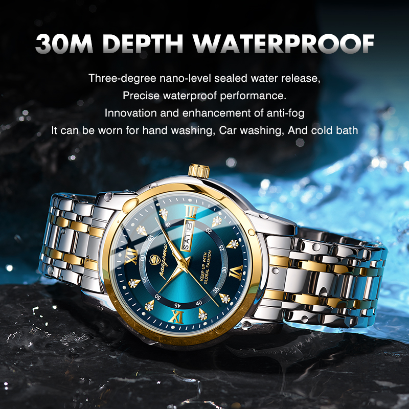 PAAZOMU 腕時計メンズレディースダイヤモンドビジネスド - Smartwatch Luxury Watches For Men のレビューと価格