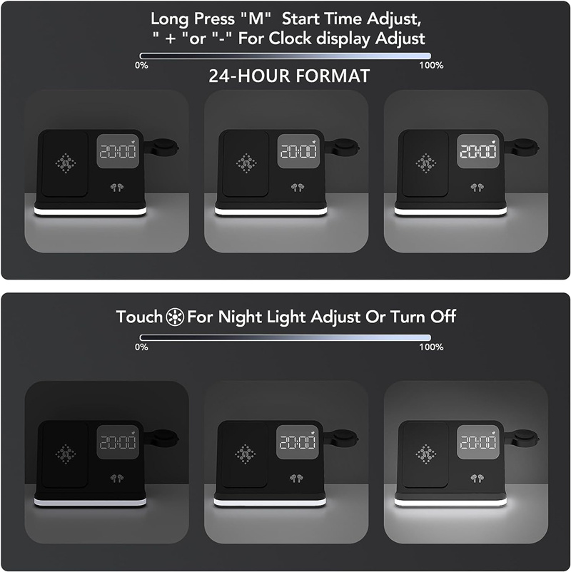 ワイヤレス充電器スタンド iPhone 15 14 サムスン - Smartwatch Watches For Iphone のレビューと価格