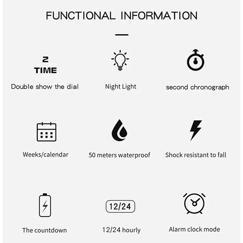 女性用デジタルLED腕時計,スポーツクロノグラフ,クォーツ, - Minimalist Thin Watch のレビューと価格