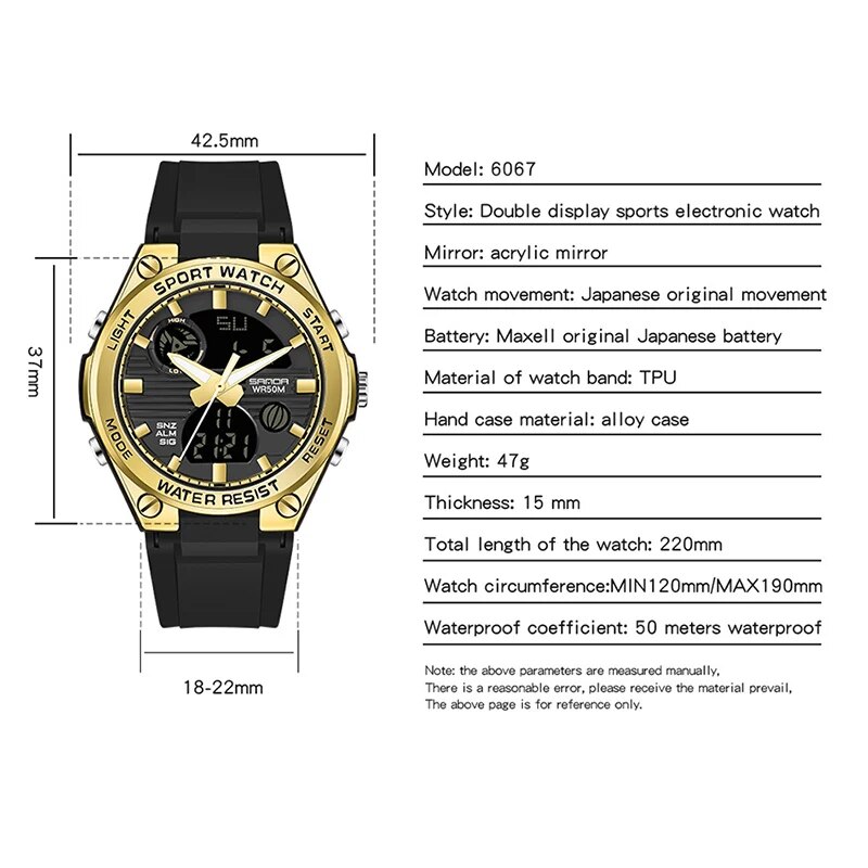 女性用デジタルLED腕時計,スポーツクロノグラフ,クォーツ, - Minimalist Thin Watch のレビューと価格