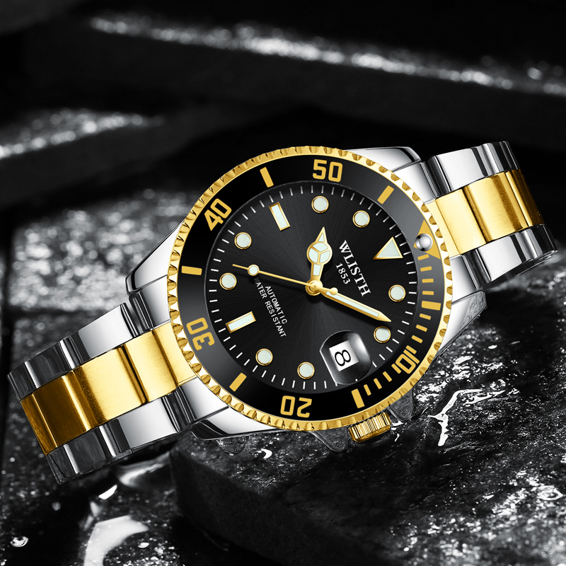 WLISTH メンズ腕時計 クラシック オリジナル 自動巻き - Smartwatch Luxury Watches For Men のレビューと価格