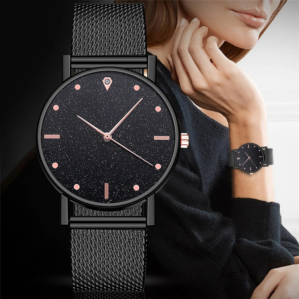 2025 新しいシンプルなシリコンバンドの女性の腕時計ブラッ - Silicone Sport Band のレビューと価格