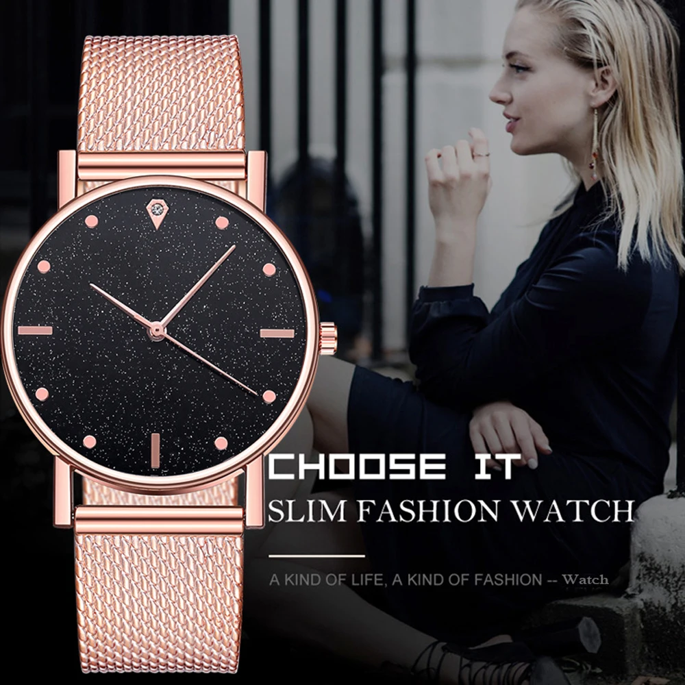 2025 新しいシンプルなシリコンバンドの女性の腕時計ブラッ - Silicone Sport Band のレビューと価格