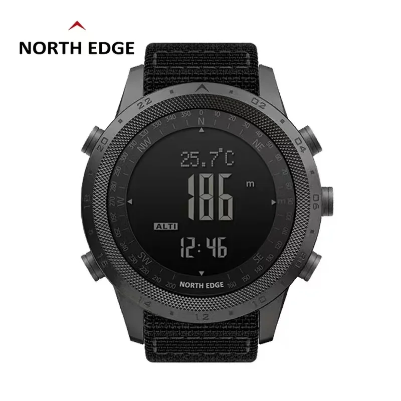 メンズデジタル腕時計 NORTH EDGE DESERT ア - Altimeter Compass Watch のレビューと価格