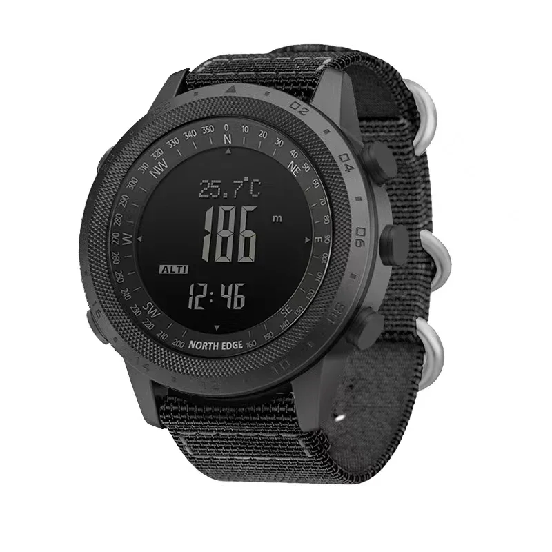 メンズデジタル腕時計 NORTH EDGE DESERT ア - Altimeter Compass Watch のレビューと価格