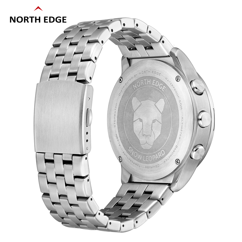 NORTH EDGE メンズデジタル腕時計女性防水 50 メ - Altimeter Compass Watch のレビューと価格
