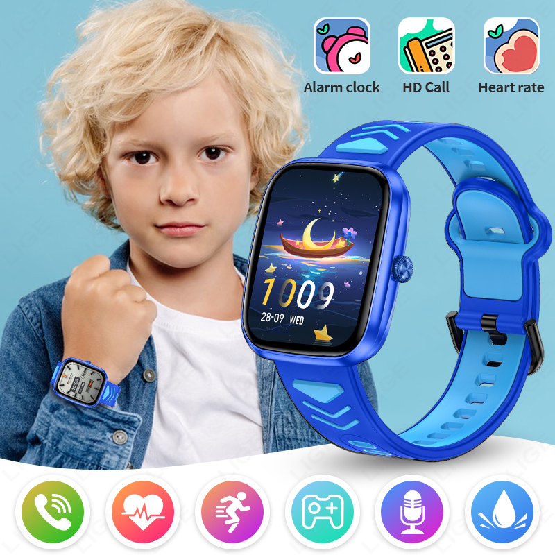 LIGE 2025 キッズスマートウォッチ子 HD タッチス - Smartwatch Watches For 12 Year Old Boy のレビューと価格