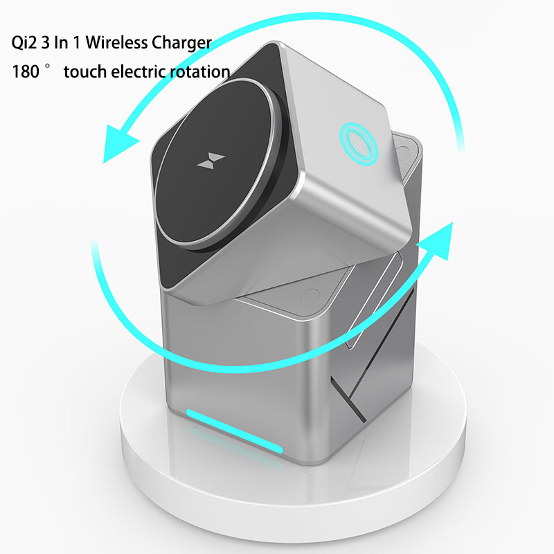 2025年 デスクトップ ポータブル Qi2対応 スマホ ワ - Smartwatch Phone Watches のレビューと価格