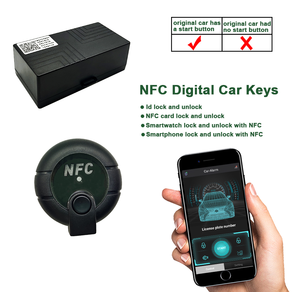 NFC携帯電話腕時計改造車NFCキーレスアクセスシステムスマ - Smartwatch Phone Watches のレビューと価格
