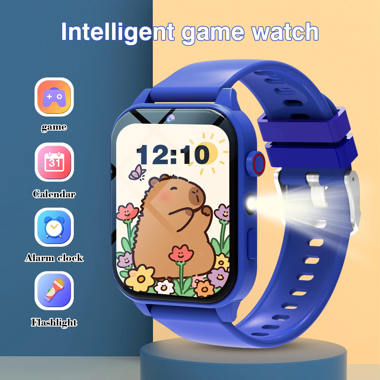 キッズスマートウォッチ 18 ゲーム カメラ 防水 懐中電灯 - Smartwatch Watches Boys のレビューと価格