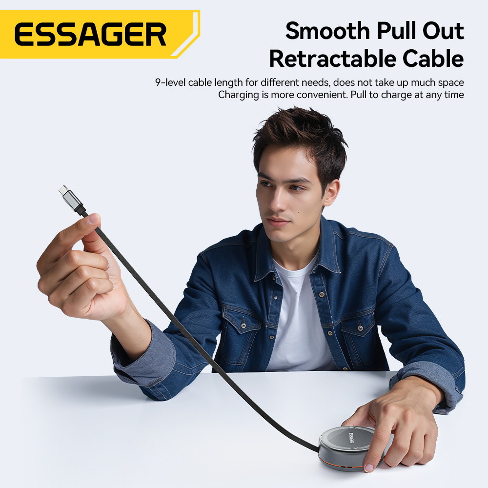 Essager 15W 3in1 マグネット式ワイヤレス充電 - Smartwatch Watches For Iphone のレビューと価格