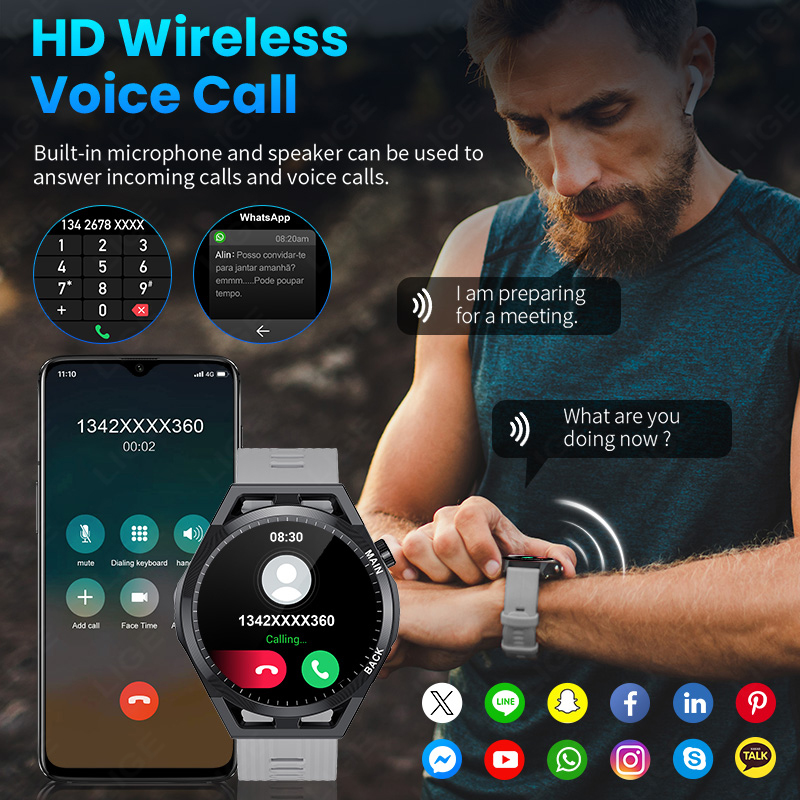 FOXBOX メンズスマートウォッチ 心拍数 睡眠モニタリン - Smartwatch Watches For Sale のレビューと価格