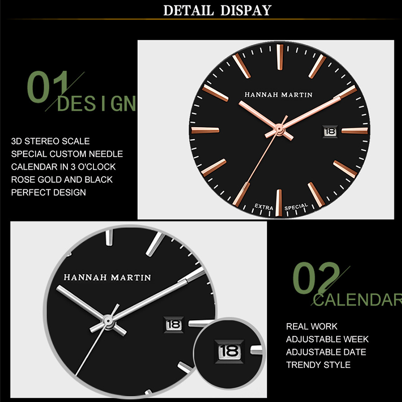 男性用ステンレススチール腕時計,ビジネススタイル,カレンダー - Minimalist Thin Watch のレビューと価格