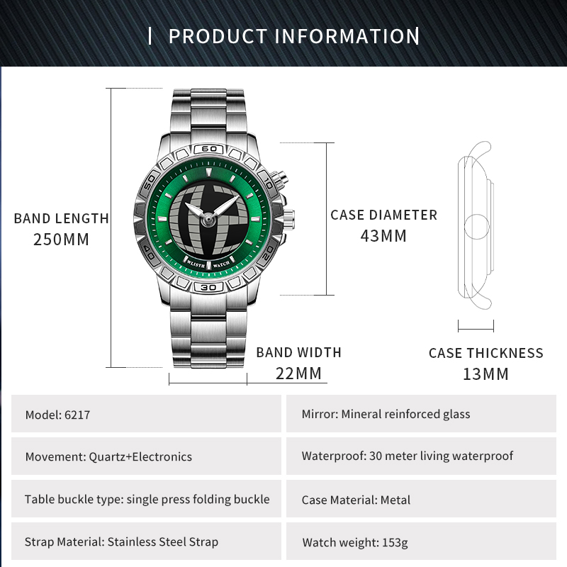 高級ビジネスマンウォッチデジタル腕時計防水発光腕時計スポーツ - Smartwatch Luxury Watches For Men のレビューと価格
