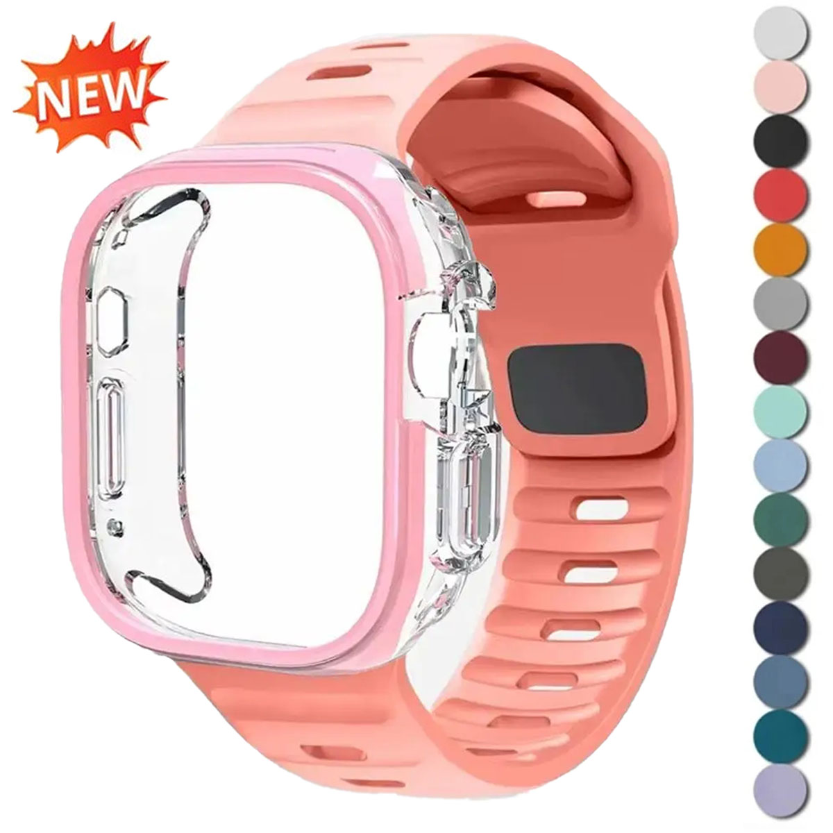 Apple Watch Ultra3 49mm、シリーズ11 - Silicone Sport Band のレビューと価格