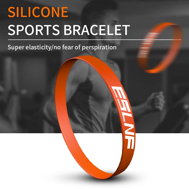 カスタム防水ソフト弾性ゴムスポーツリストバンドシリコンリスト - Silicone Sport Band のレビューと価格